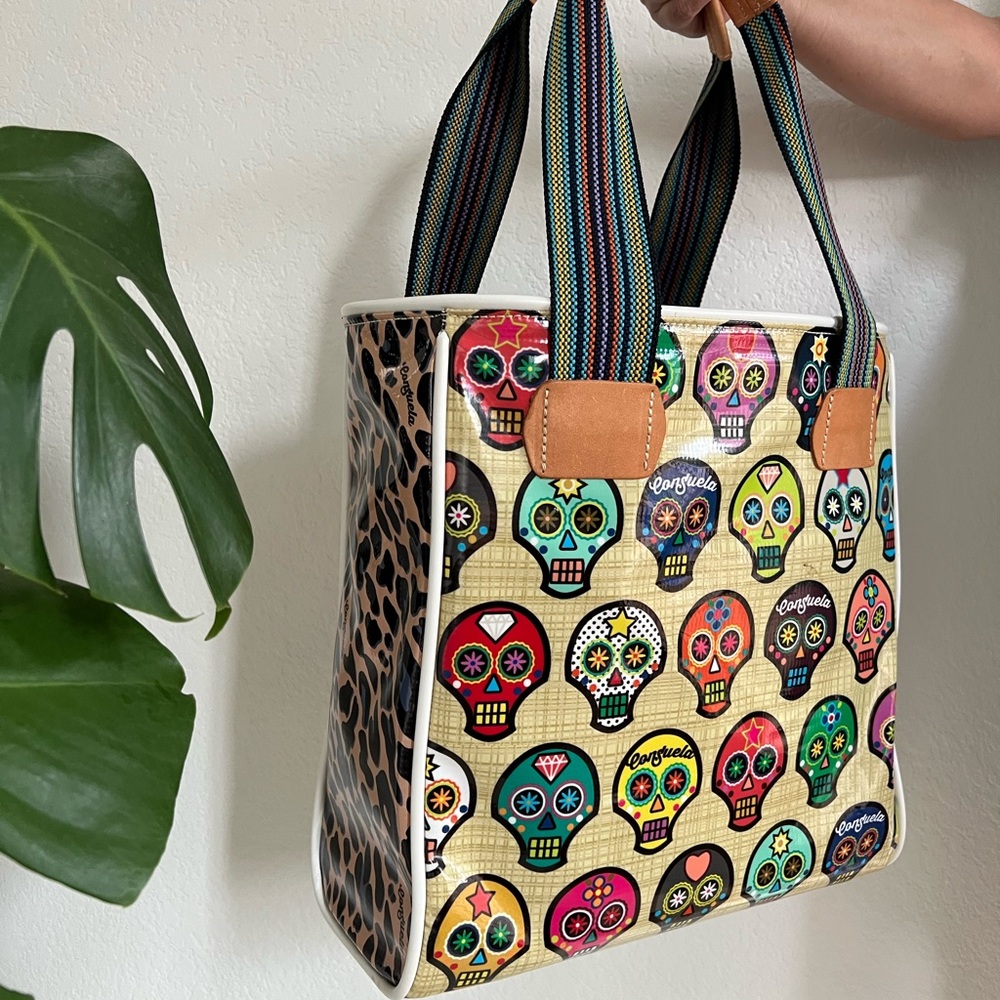 Consuela Classic Legacy Sugar Skull Tote